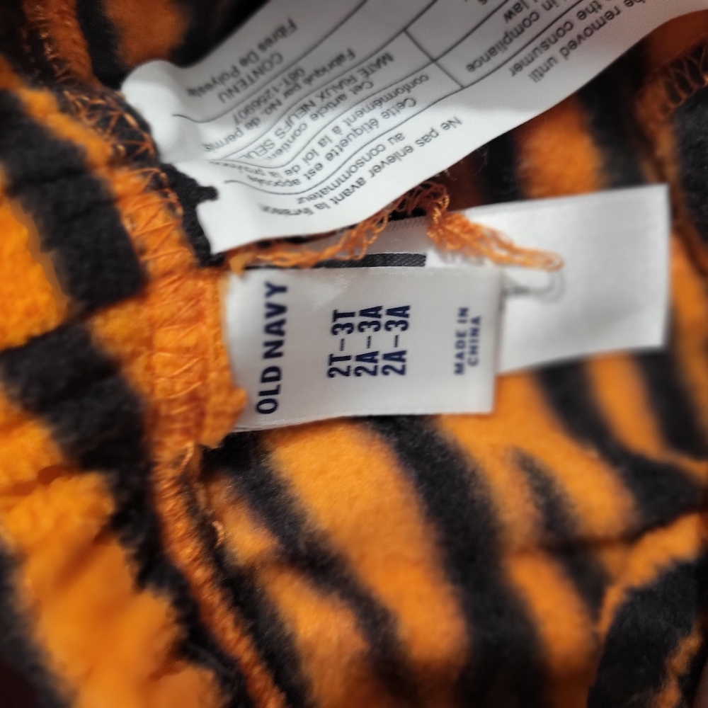 Tiger Halloween Costume 2T-3T - Picture 6 of 7